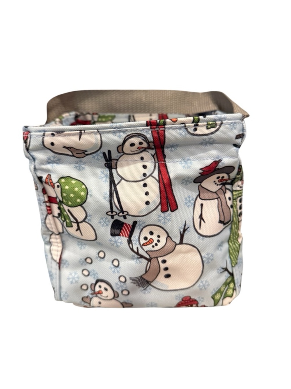 Thirty-One Littles Carry-All Caddy in SNOW DAZE Pattern